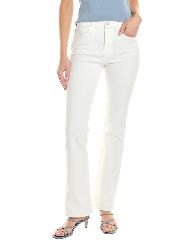 End Of The Year Formal linen trousers HUDSON Jeans Blair White High-Rise Bootcut Jean