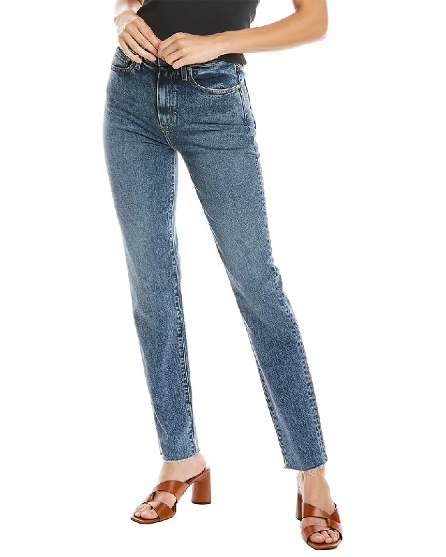 High-quality Design Stretchy cotton pants Le Jean Lara Willow Wash High-Rise Slim Jean