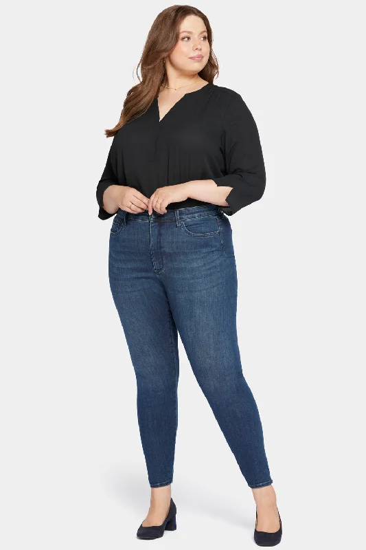 Simple Design High-rise jeans Le Silhouette Ami Skinny Jeans In Plus Size - Precious