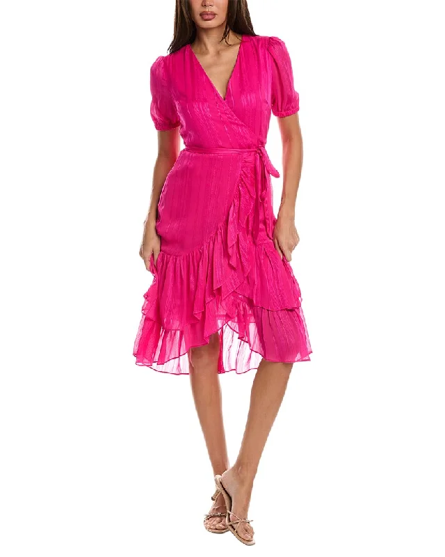 Romantic Temperament Nanette Nanette Lepore Faux Wrap Dress