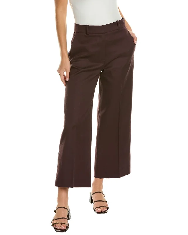 Classic Choice Trendy printed joggers Rebecca Taylor Cropped Flare Chino