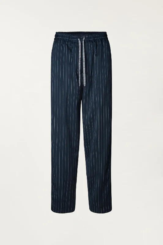 High-end Customization Button-front paperbag pants Tokat Pant In Indigo