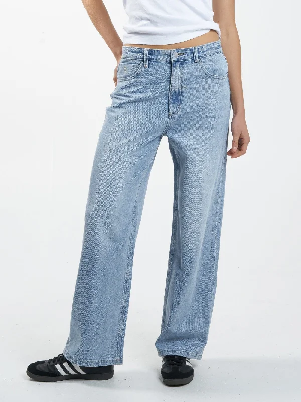 Youthful Vitality High-rise bootcut jeans Tony Jean - Endless Blue