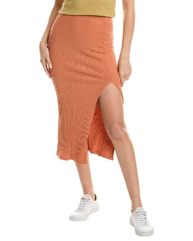 Fashion Must-have Layered skirt Project Social T Before Sunset Sweater Skirt