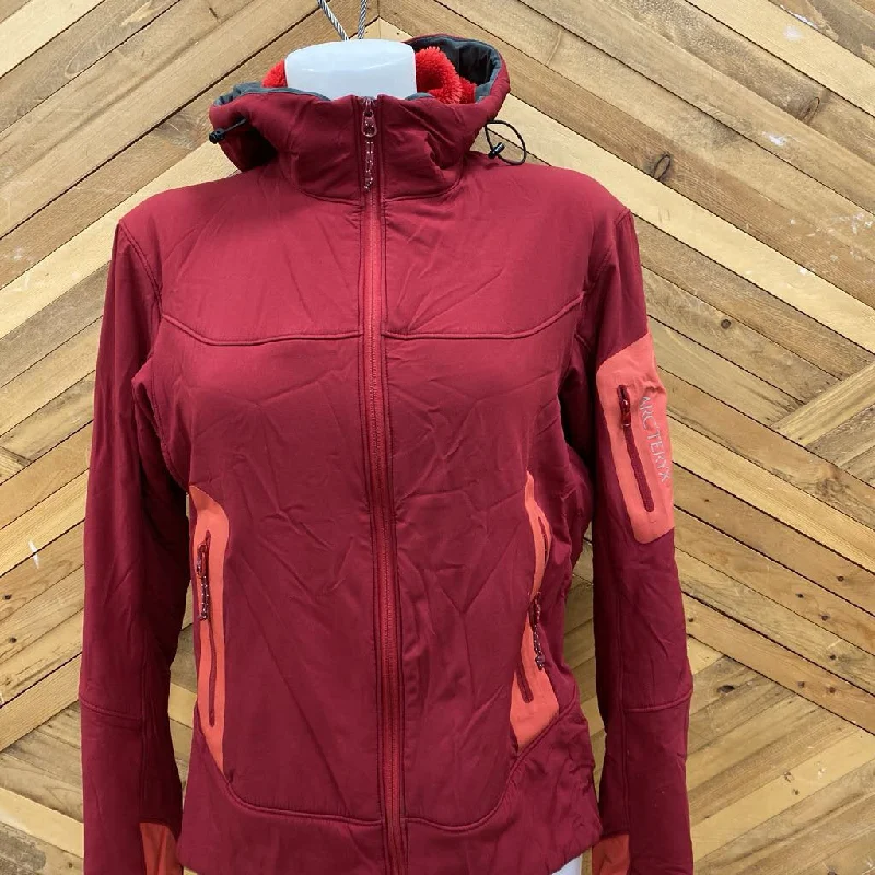 Arc'teryx Women's Insulated Jacket: Red-women-Large