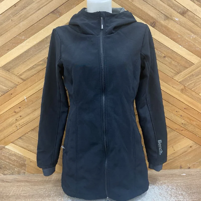 BENCH - Women's Softshell Jacket: Black-women-LG