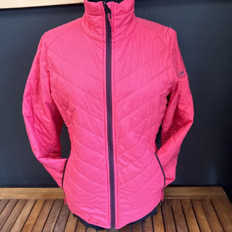 Icebreaker Men's Insulated Jacket: Pink-women-LG