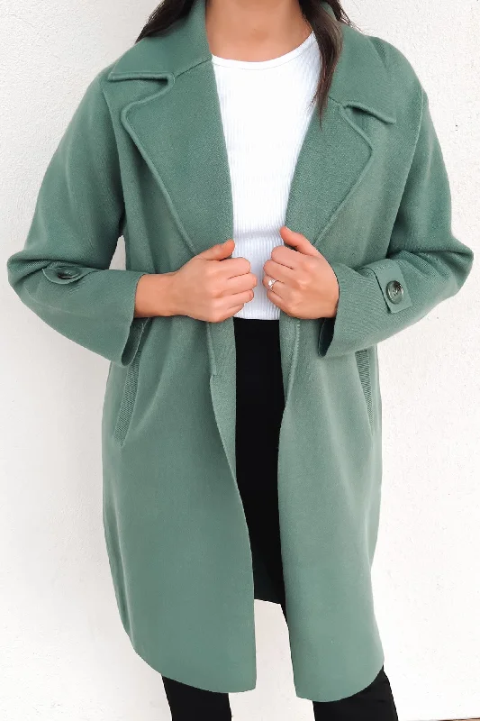 Personalized Series Lightweight jacket Lilli Coatigan Jade