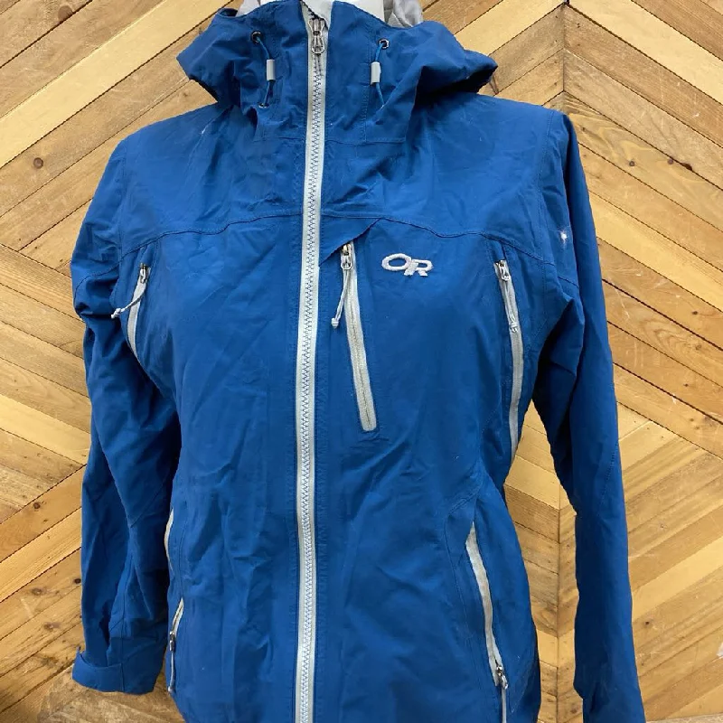 Outdoor Research - Women's Gore-Tex Jacket - MSRP compared $299: Blue-women-SM