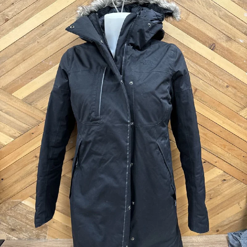 The North Face - Women's Long Down Jacket - MSRP $460: Black-women-SM