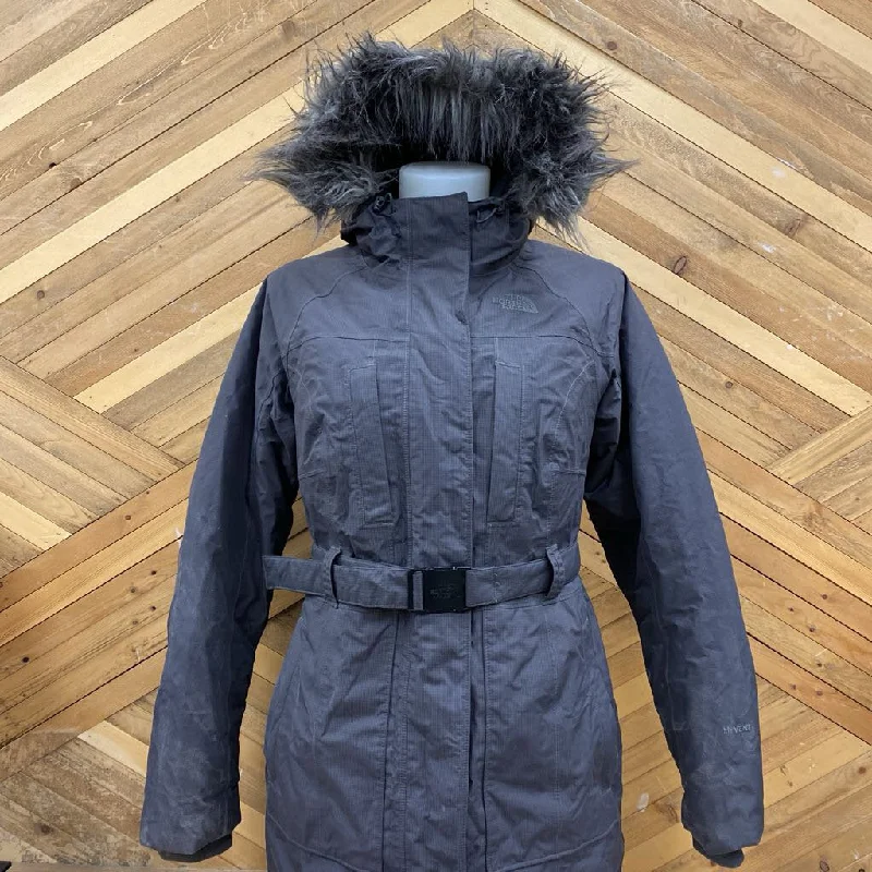 The North Face - Women's Long Down Jacket - MSRP $460: Grey-women-SM