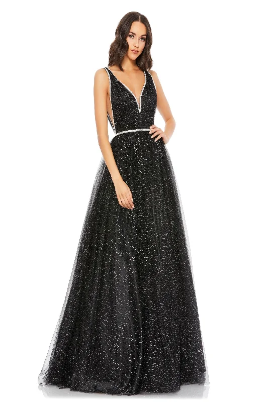 Trendy Comfort Strapless satin ball gown Mac Duggal 30727