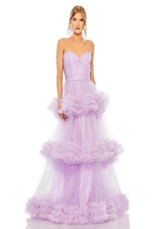 New Design Satin and tulle ball gown Mac Duggal 68490